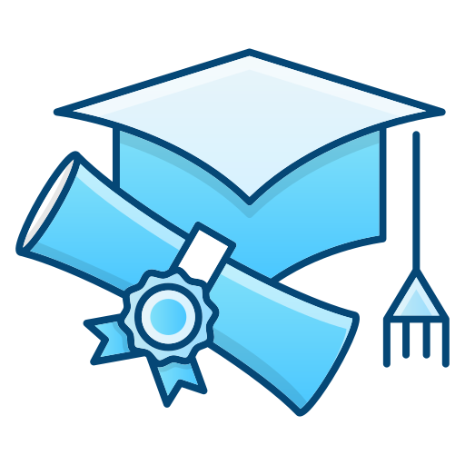 l'obtention du diplôme Icône gratuit