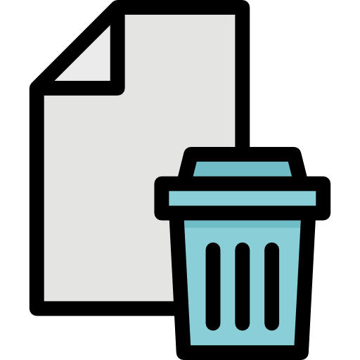 Delete free icon