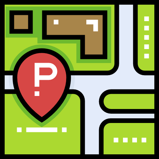 estacionamento grátis ícone estacionamento grátis ícone