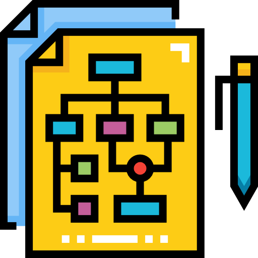 Icono de Administración Detailed Straight Lineal color