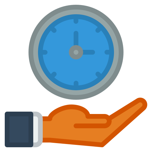 Clock free icon Clock free icon