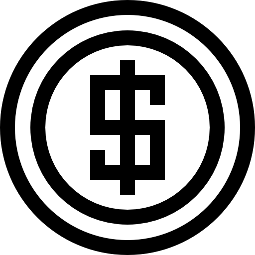Dollar free icon