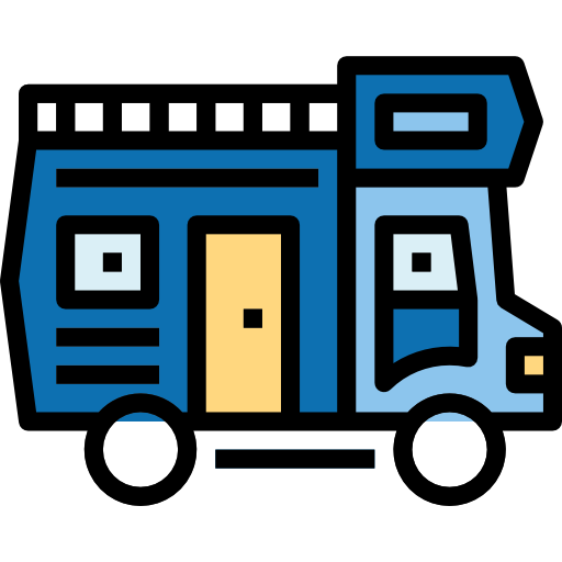 caravana icono gratis