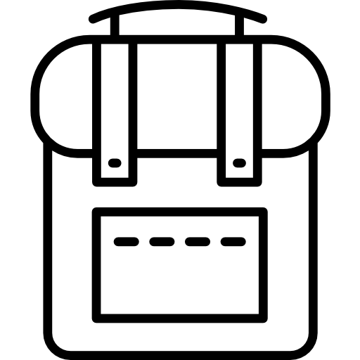 mochila icono gratis