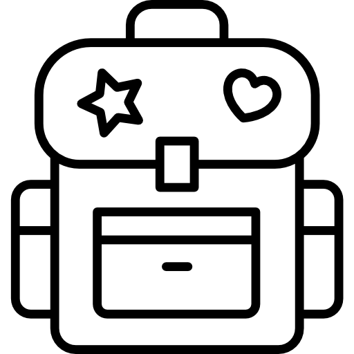 mochila icono gratis
