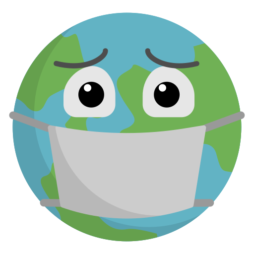 World mask free icon