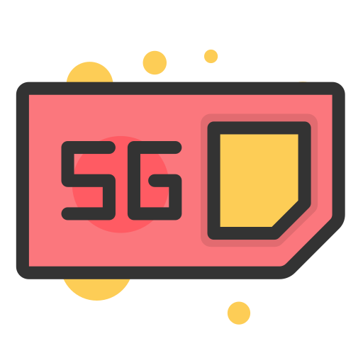 sim 5g icono gratis