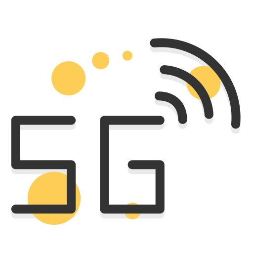 señal 5g icono gratis