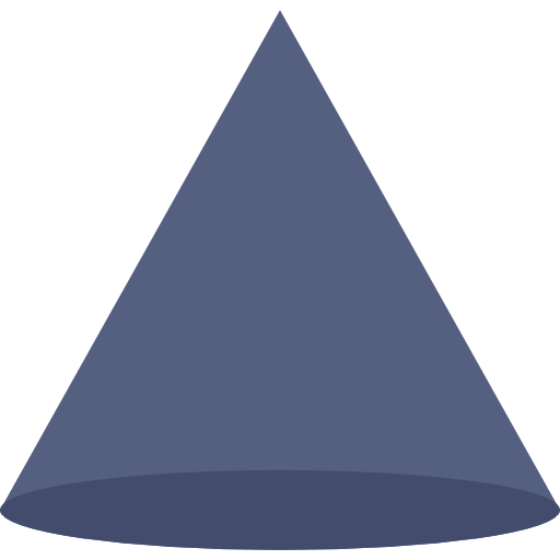 Cone-shaped png images