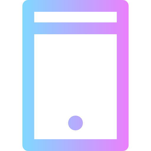 Smartphone Super Basic Rounded Gradient icon