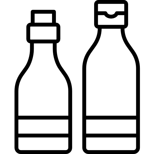 botellas icono gratis