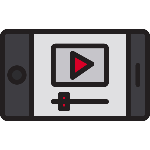 reproductor de video icono gratis