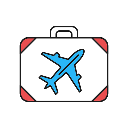 maletín icono gratis