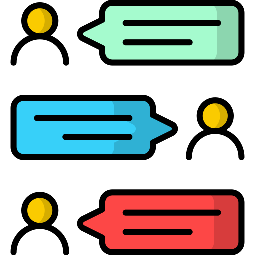 comunicação grátis ícone comunicação grátis ícone