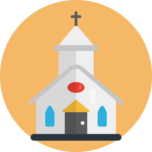 Église Icône gratuit Église Icône gratuit