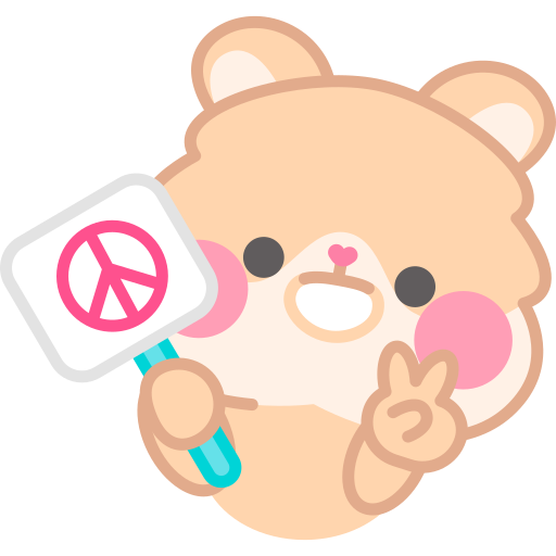 Peace free sticker Peace free sticker