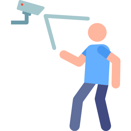 circuito cerrado de televisión icono gratis