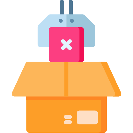 Packing free icon
