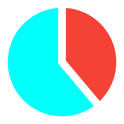 gráfico circular icono gratis