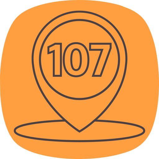 107 icono gratis