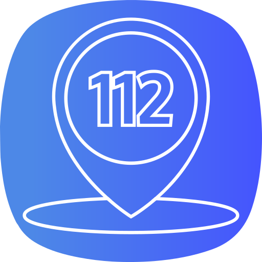 112 Icône gratuit 112 Icône gratuit