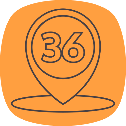 trente-six Icône gratuit