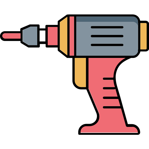 taladro eléctrico icono gratis