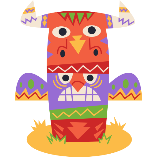 Totem Stickers - Free cultures Stickers