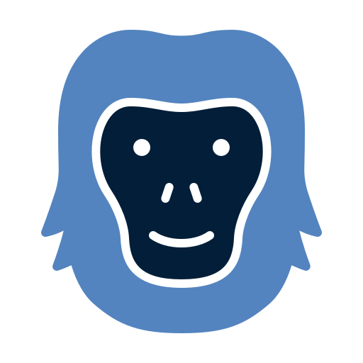 orangután icono gratis