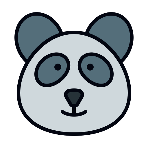 panda icono gratis