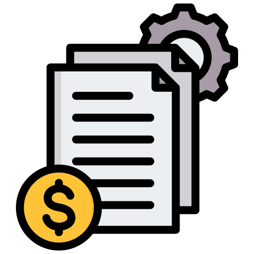 Financial statements - Free construction and tools icons