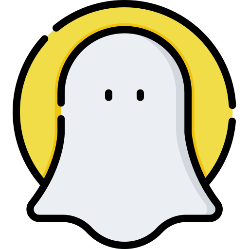 Premium Vector  Halloween ghost spook flat halloween icon