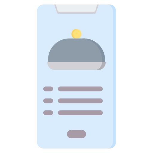 orden de comida icono gratis