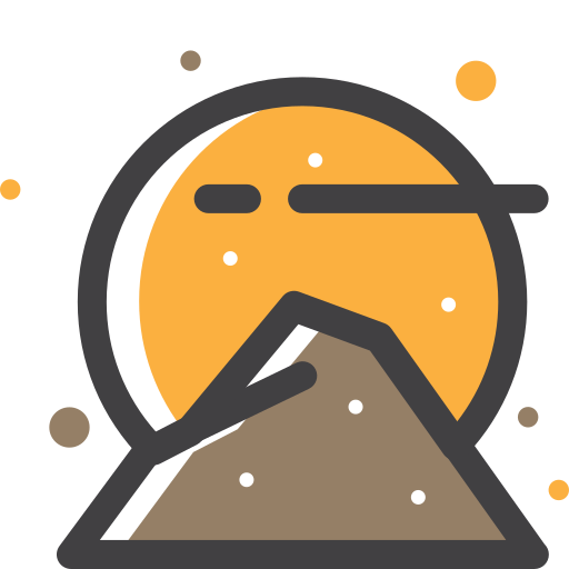 montagne Icône gratuit