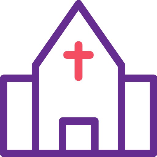 Église Icône gratuit Église Icône gratuit