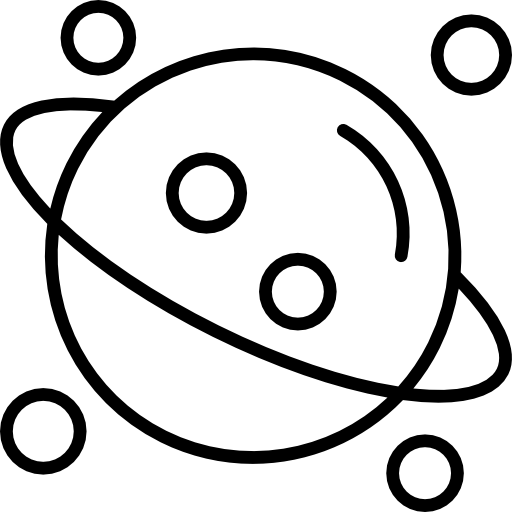 saturno icono gratis