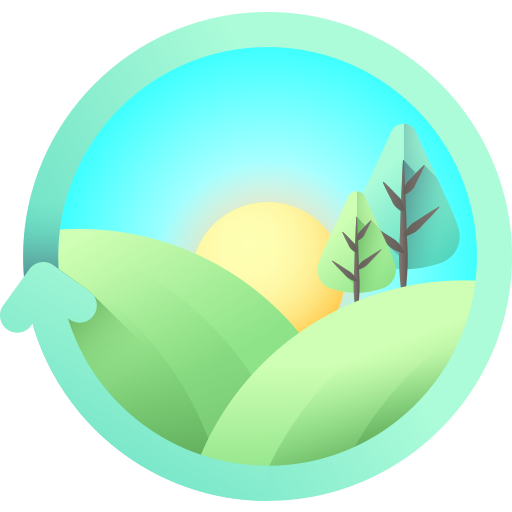 paisaje icono gratis