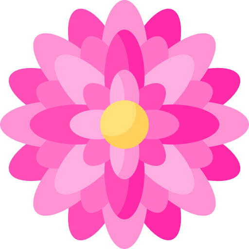 Dahlia - Free nature icons