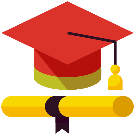 graduación icono gratis