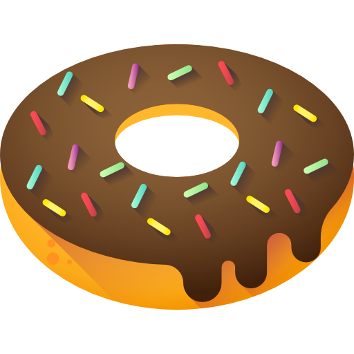 Donut 3D Color icon