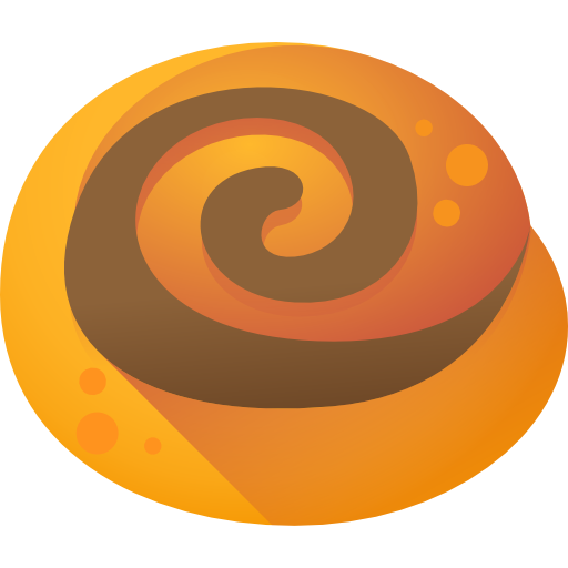 Cinnamon roll  free icon
