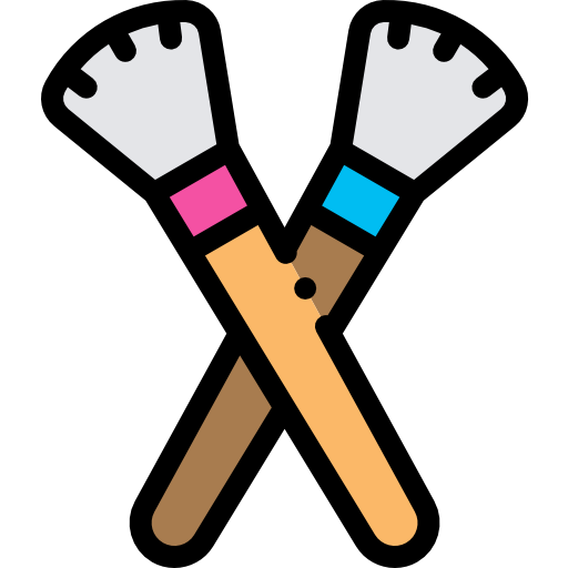 Brushes free icon