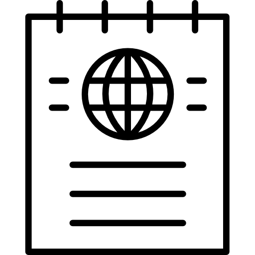 periodista icono gratis