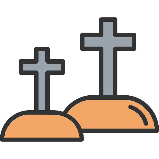 cementerio icono gratis