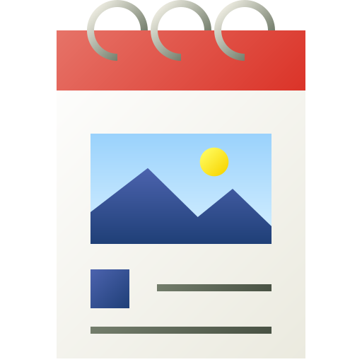 agenda icono gratis