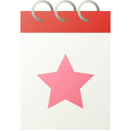 agenda icono gratis