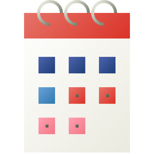 agenda icono gratis