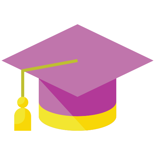 graduación icono gratis