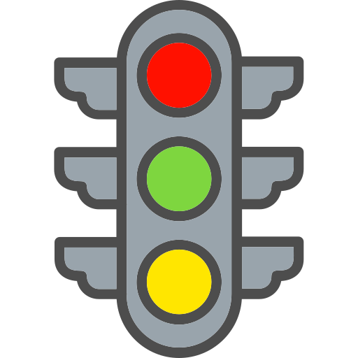 Traffic free icon