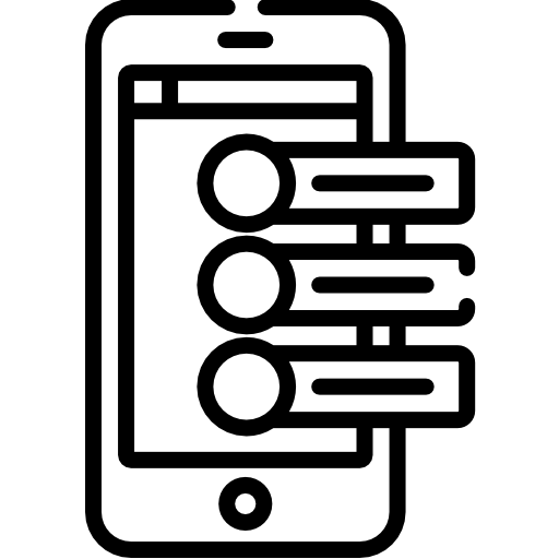 téléphone intelligent Icône gratuit